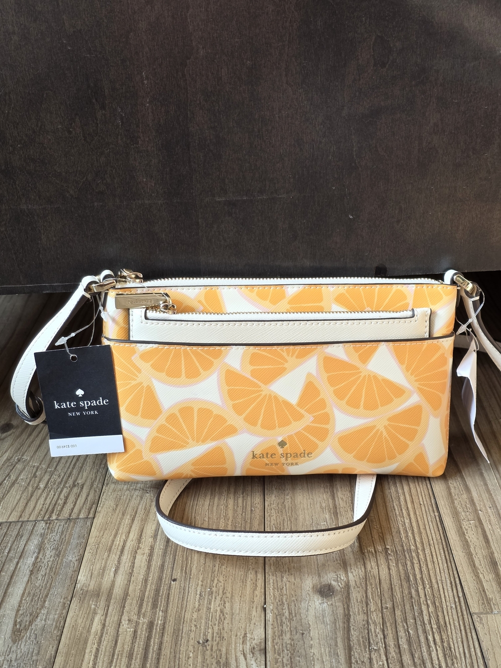 Kate Spade New York Sadie Orange Slice Toss Crossbody Set